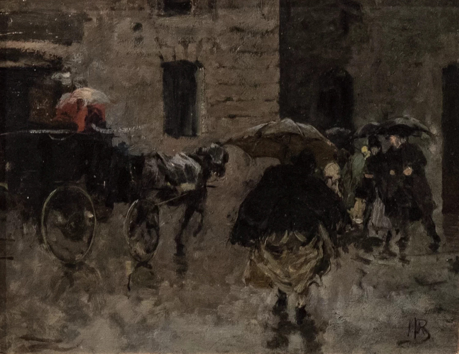 Una via di Verona - Museo di Capodimonte, Napoli